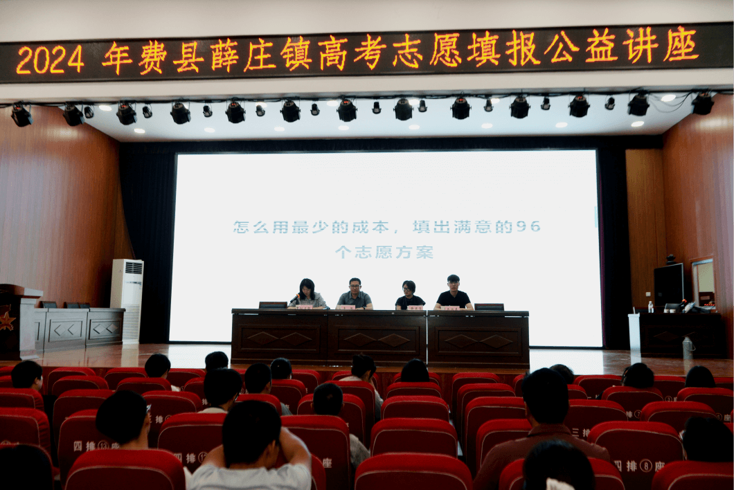 筑梦未来 照亮希望之路——省委宣传部驻费县薛庄镇第一书记工作组举办高考志愿填报公益讲座